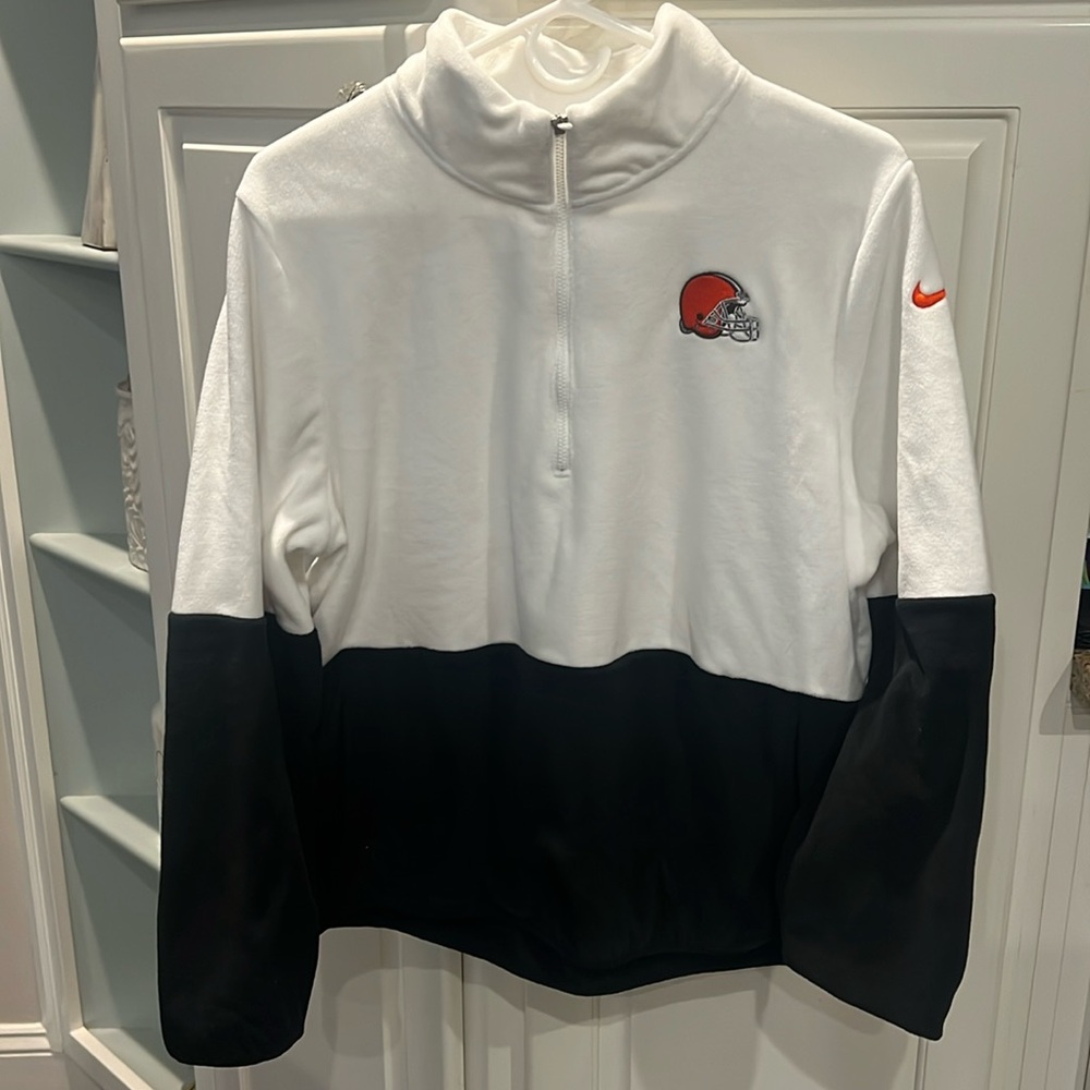 Nike NFL Browns Quarter Zip Women’s Fleece